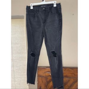 Wild fable black distressed jeans